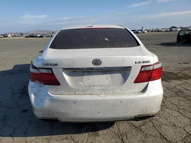 JTHBL46F385079261 - 2008 LEXUS LS 460 WHITE photo 6