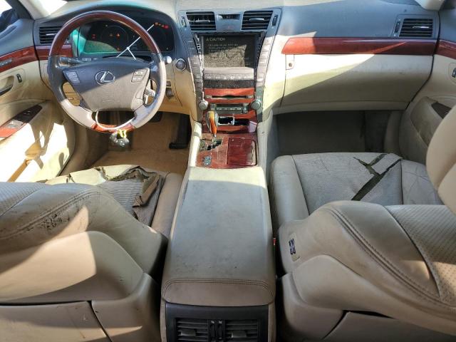 JTHBL46F385079261 - 2008 LEXUS LS 460 WHITE photo 8