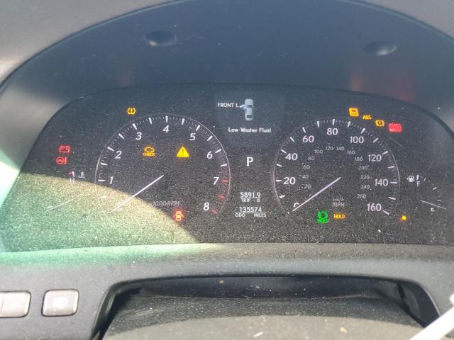 JTHBL46F385079261 - 2008 LEXUS LS 460 WHITE photo 9