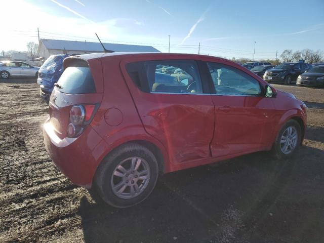 1G1JC6SH2C4118347 - 2012 CHEVROLET SONIC LT RED photo 3