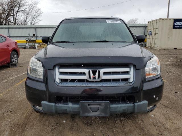 2HKYF18446H509728 - 2006 HONDA PILOT EX BLACK photo 5