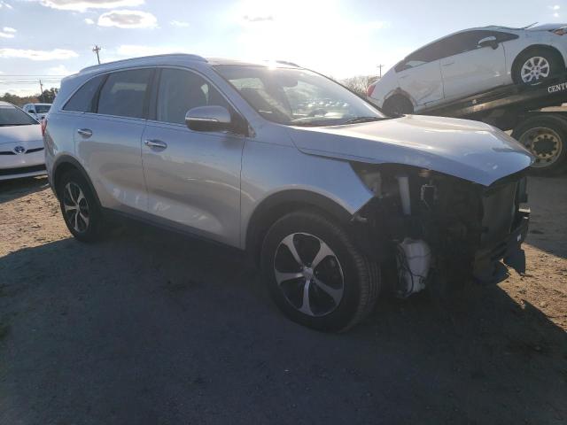 5XYPH4A50GG106686 - 2016 KIA SORENTO EX SILVER photo 4