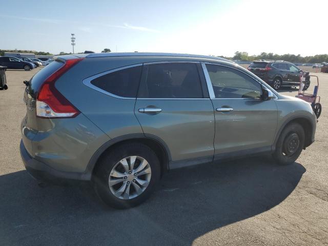 JHLRM4H77CC007523 - 2012 HONDA CR-V EXL TEAL photo 3