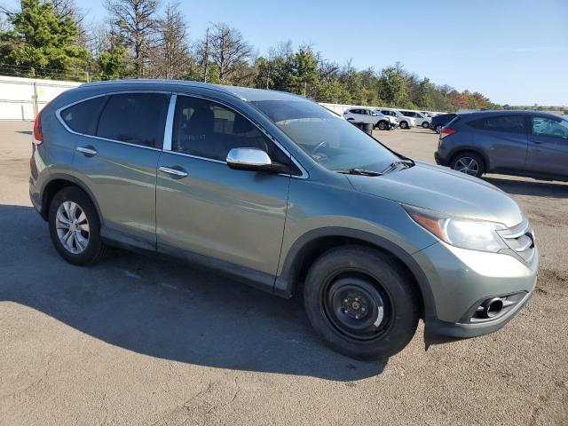 JHLRM4H77CC007523 - 2012 HONDA CR-V EXL TEAL photo 4