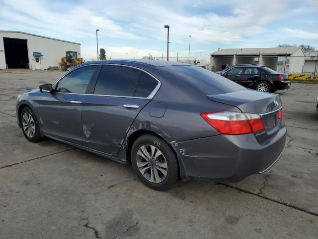 1HGCR2F3XFA004514 - 2015 HONDA ACCORD LX GRAY photo 2