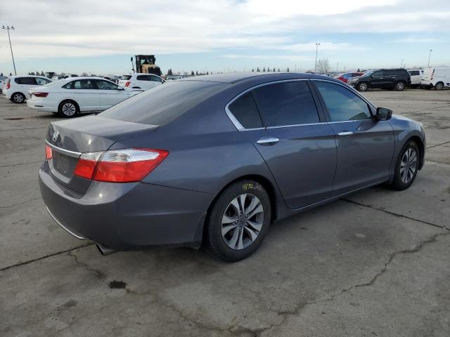 1HGCR2F3XFA004514 - 2015 HONDA ACCORD LX GRAY photo 3