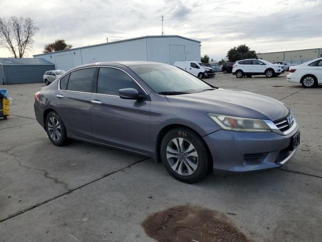 1HGCR2F3XFA004514 - 2015 HONDA ACCORD LX GRAY photo 4