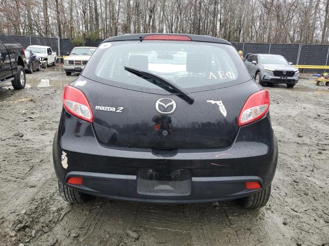 JM1DE1KY7D0155419 - 2013 MAZDA MAZDA2 BLACK photo 6