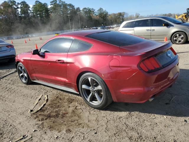 1FA6P8AM0G5316541 - 2016 FORD MUSTANG RED photo 2