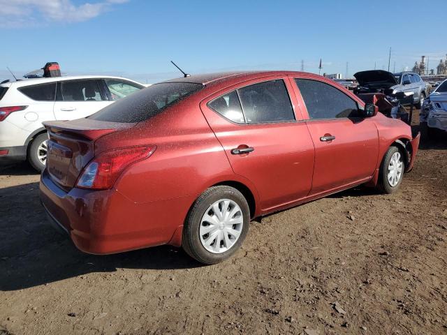 3N1CN7AP7GL916001 - 2016 NISSAN VERSA S RED photo 3