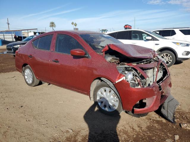 3N1CN7AP7GL916001 - 2016 NISSAN VERSA S RED photo 4