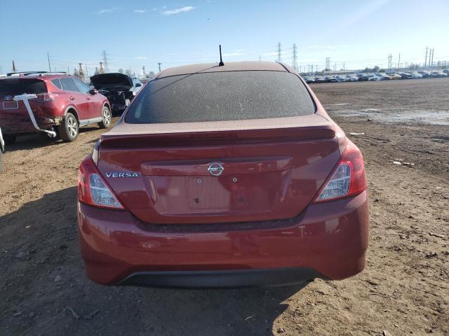 3N1CN7AP7GL916001 - 2016 NISSAN VERSA S RED photo 6