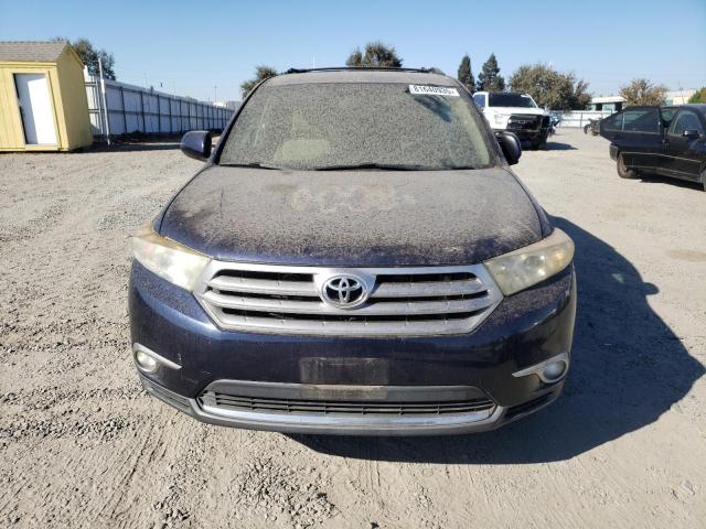 5TDZA3EH3DS034330 - 2013 TOYOTA HIGHLANDER BASE ლურჯი ფოტო 5