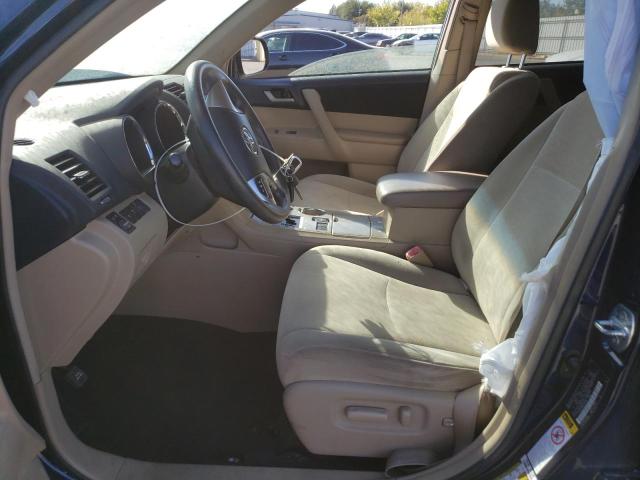 5TDZA3EH3DS034330 - 2013 TOYOTA HIGHLANDER BASE ლურჯი ფოტო 7