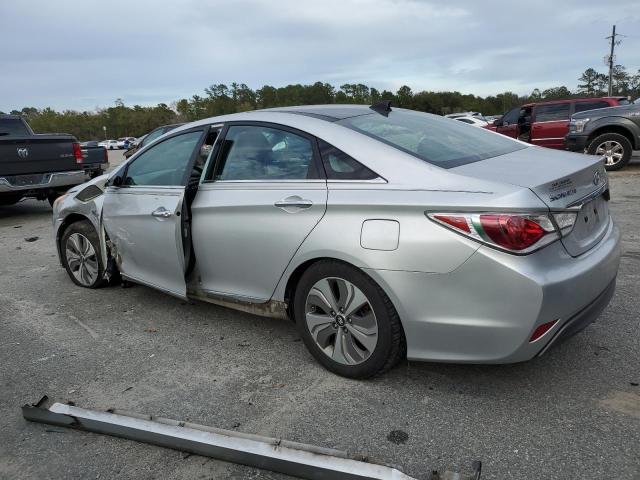 KMHEC4A48DA068791 - 2013 HYUNDAI SONATA HYBRID SILVER photo 2