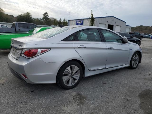 KMHEC4A48DA068791 - 2013 HYUNDAI SONATA HYBRID SILVER photo 3