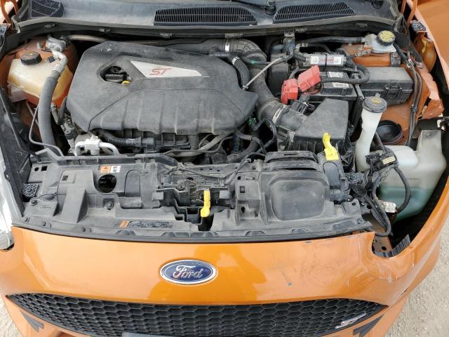 3FADP4GX0KM147450 - 2019 FORD FIESTA ST ORANGE photo 11