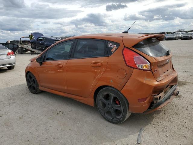 3FADP4GX0KM147450 - 2019 FORD FIESTA ST ORANGE photo 2