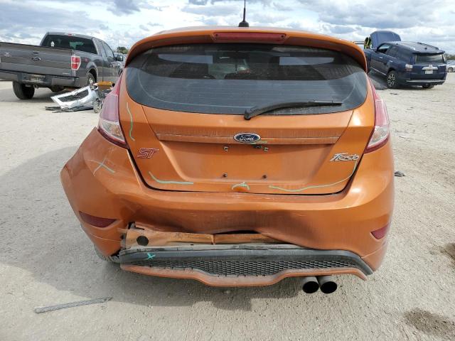 3FADP4GX0KM147450 - 2019 FORD FIESTA ST ORANGE photo 6