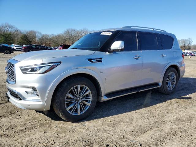 JN8AZ2NF0K9683064 - 2019 INFINITI QX80 LUXE SILVER photo 1