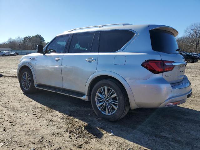 JN8AZ2NF0K9683064 - 2019 INFINITI QX80 LUXE SILVER photo 2