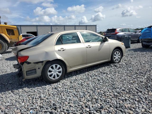 2T1BU4EEXAC519542 - 2010 TOYOTA COROLLA BASE GOLD photo 3