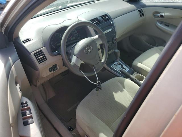 2T1BU4EEXAC519542 - 2010 TOYOTA COROLLA BASE GOLD photo 8