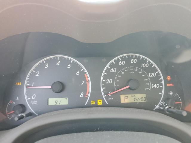 2T1BU4EEXAC519542 - 2010 TOYOTA COROLLA BASE GOLD photo 9