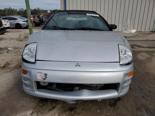 4A3AE45G92E074085 - 2002 MITSUBISHI ECLIPSE SPYDER GS SILVER photo 5