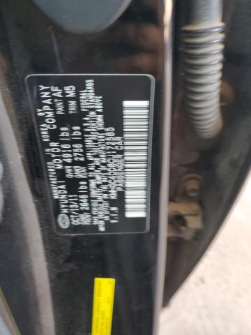 KMHGC4DD8CU172585 - 2012 HYUNDAI GENESIS 3.8L BLACK photo 13