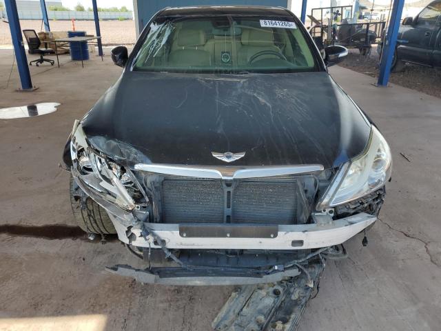 KMHGC4DD8CU172585 - 2012 HYUNDAI GENESIS 3.8L BLACK photo 5