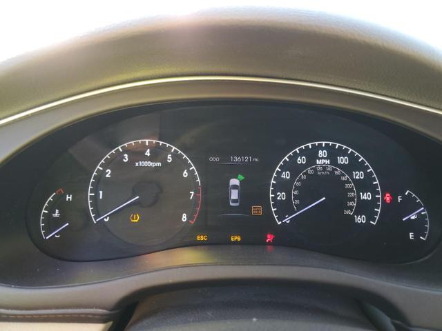 KMHGC4DD8CU172585 - 2012 HYUNDAI GENESIS 3.8L BLACK photo 9