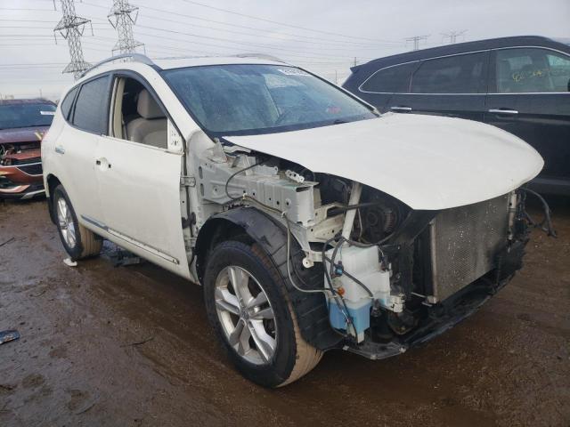 JN8AS5MT0CW270769 - 2012 NISSAN ROGUE S WHITE photo 4