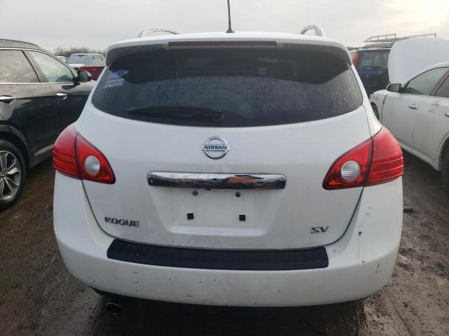 JN8AS5MT0CW270769 - 2012 NISSAN ROGUE S WHITE photo 6