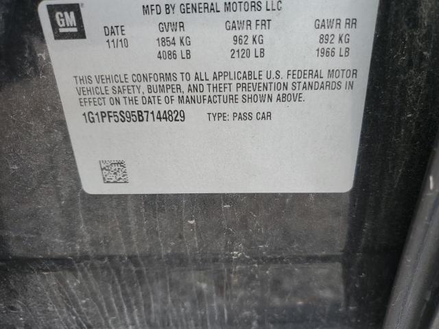 1G1PF5S95B7144829 - 2011 CHEVROLET CRUZE LT Qara foto 13