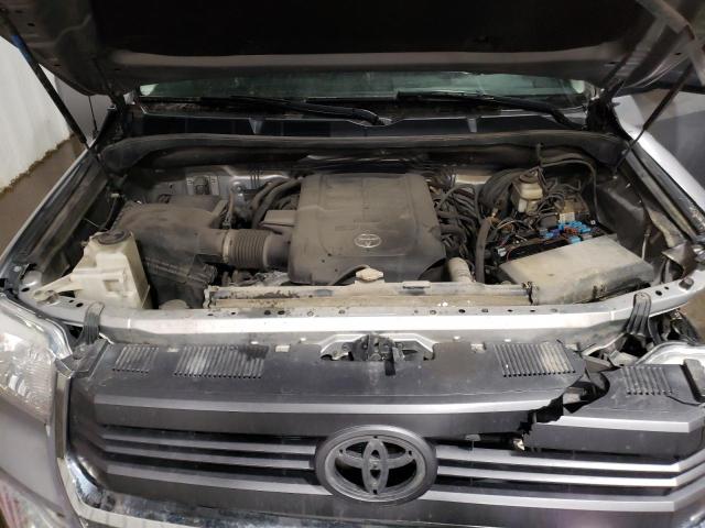 5TFUW5F11FX460037 - 2015 TOYOTA TUNDRA DOUBLE CAB SR/SR5 SILVER photo 11