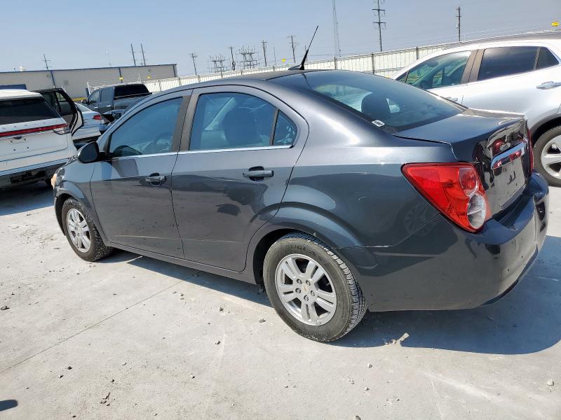 1G1JC5SH5C4184076 - 2012 CHEVROLET SONIC LT GRAY photo 2