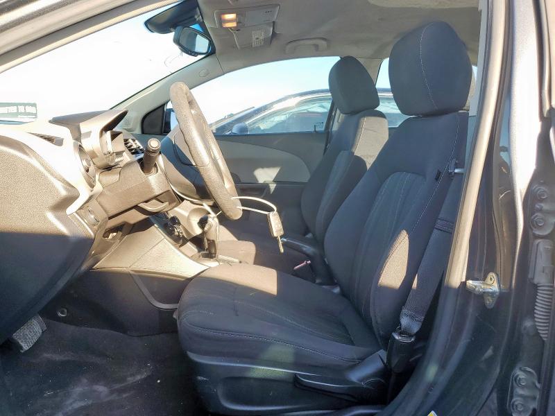 1G1JC5SH5C4184076 - 2012 CHEVROLET SONIC LT GRAY photo 7