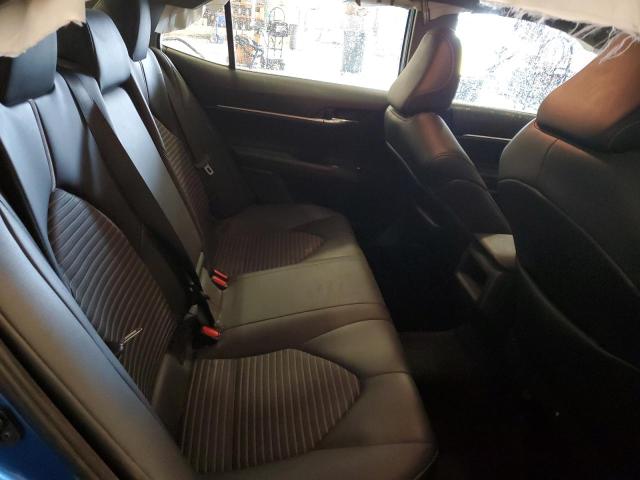 4T1G11AK0LU327847 - 2020 TOYOTA CAMRY SE BLUE photo 10