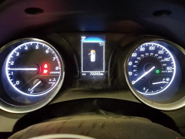 4T1G11AK0LU327847 - 2020 TOYOTA CAMRY SE BLUE photo 9