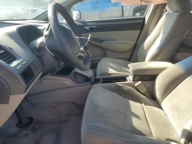 2HGFA16579H540424 - 2009 HONDA CIVIC LX GRAY photo 7