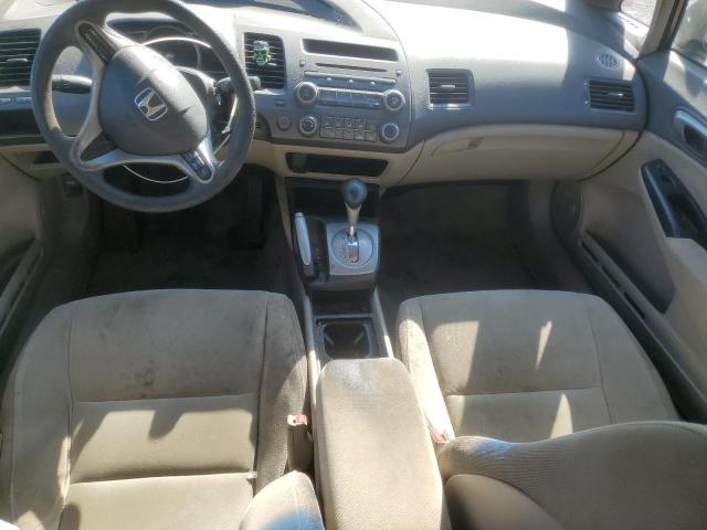 2HGFA16579H540424 - 2009 HONDA CIVIC LX GRAY photo 8