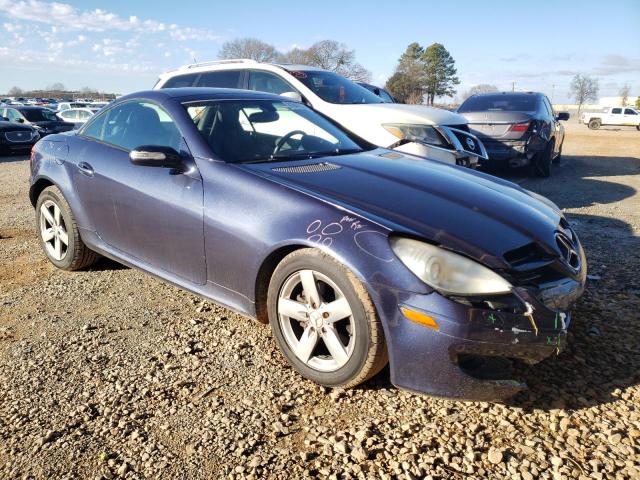 WDBWK54F86F108712 - 2006 MERCEDES-BENZ SLK 280 BLUE photo 4