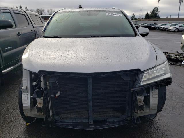 5FRYD4H21EB007275 - 2014 ACURA MDX SILVER photo 5