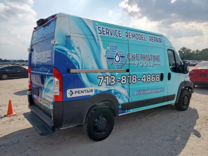 3C6LRVCG8NE118537 - 2022 RAM PROMASTER 2500 HIGH Bleu photo 3