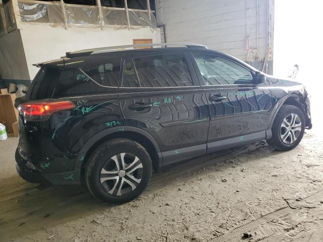 2T3ZFREV4HW361530 - 2017 TOYOTA RAV4 LE أسود صورة 3