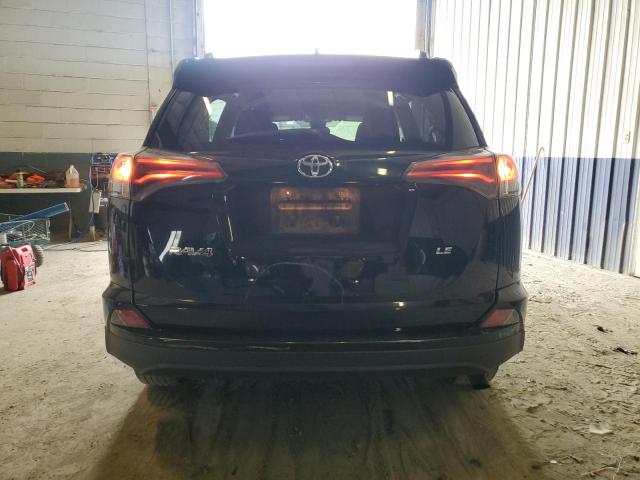 2T3ZFREV4HW361530 - 2017 TOYOTA RAV4 LE أسود صورة 6
