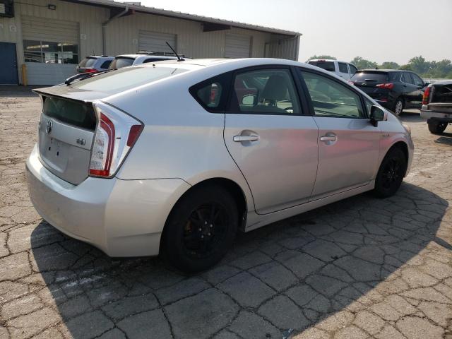 JTDKN3DU4D5610064 - 2013 TOYOTA PRIUS SILVER photo 3