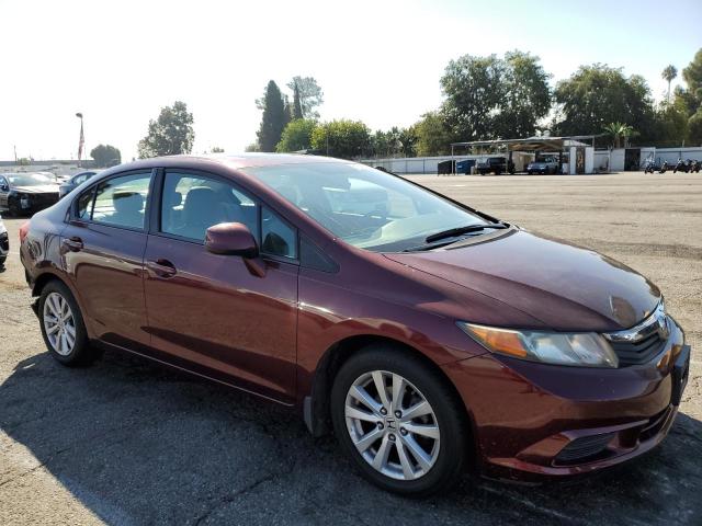 19XFB2F95CE024036 - 2012 HONDA CIVIC EXL 勃艮第红 照片 4