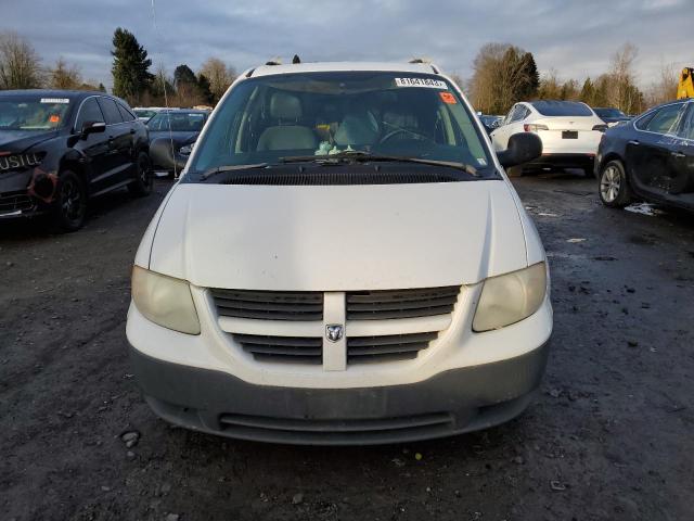 1D4GP25R17B172701 - 2007 DODGE CARAVAN SE WHITE photo 5